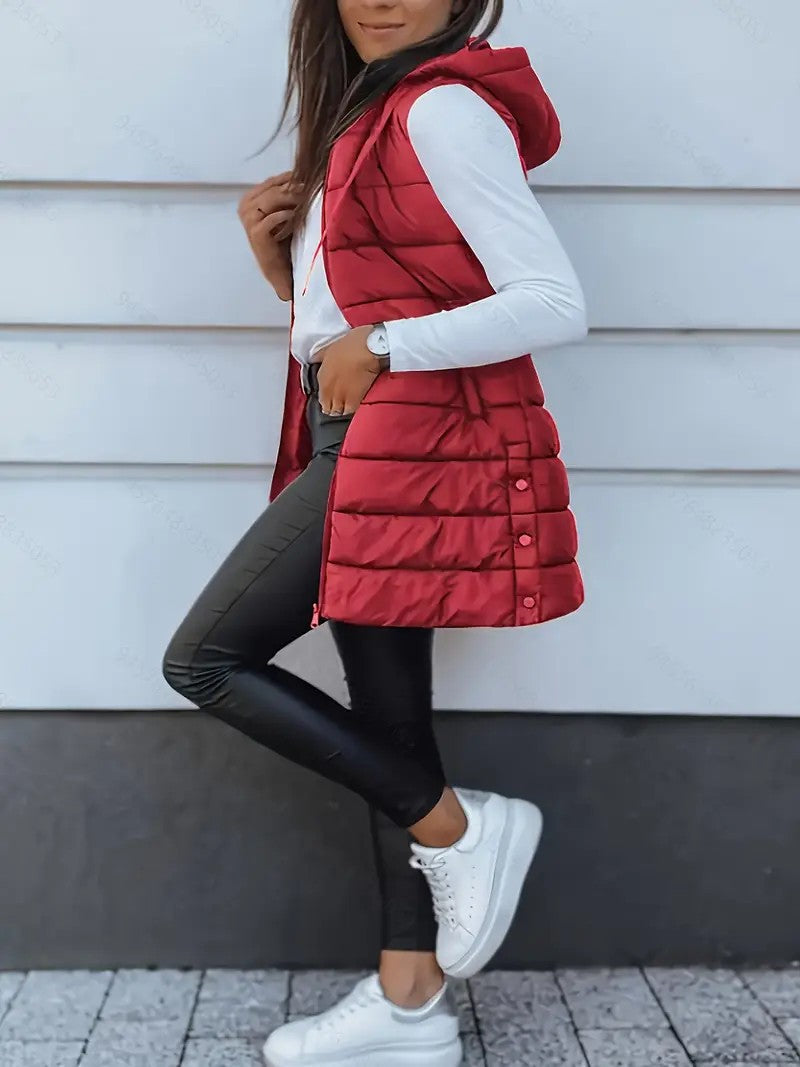 REESE | CASUAL SLEEVELESS LONG VEST
