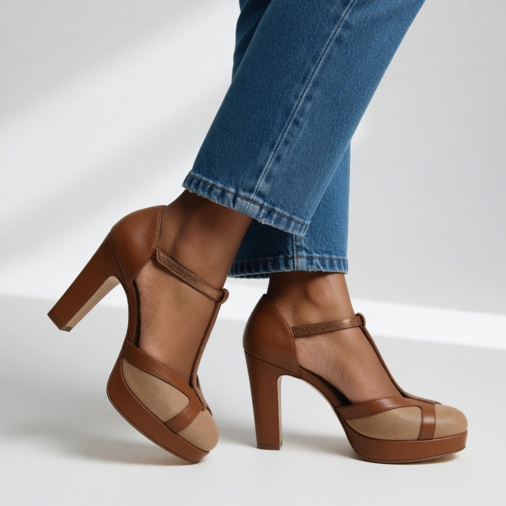 MAELYNE | RETRO-STYLE PUMPS WITH ERGONOMIC SUPPORT