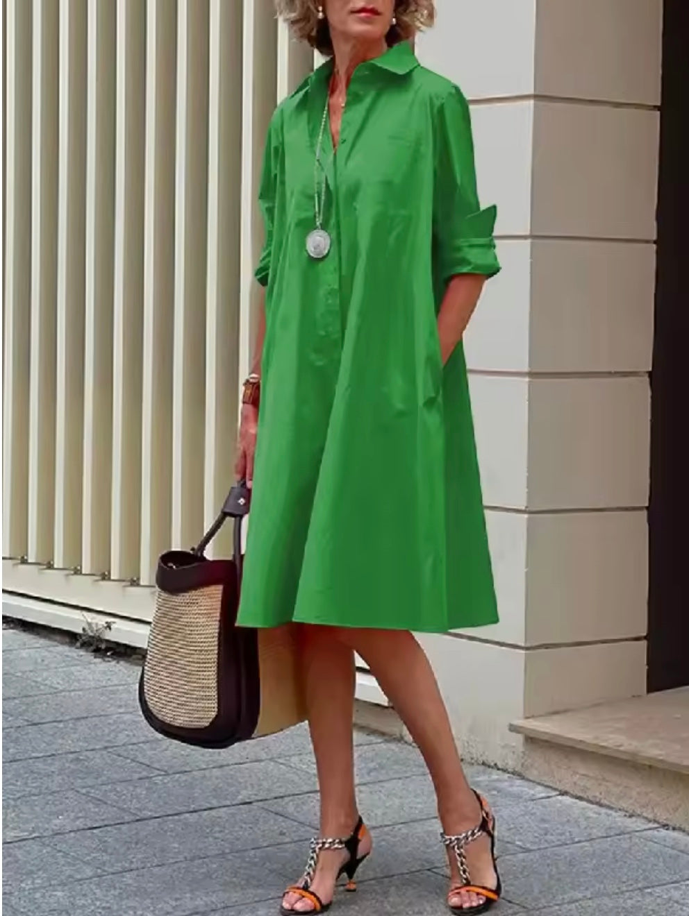 JUDY | TIMELESS SHIRT DRESS