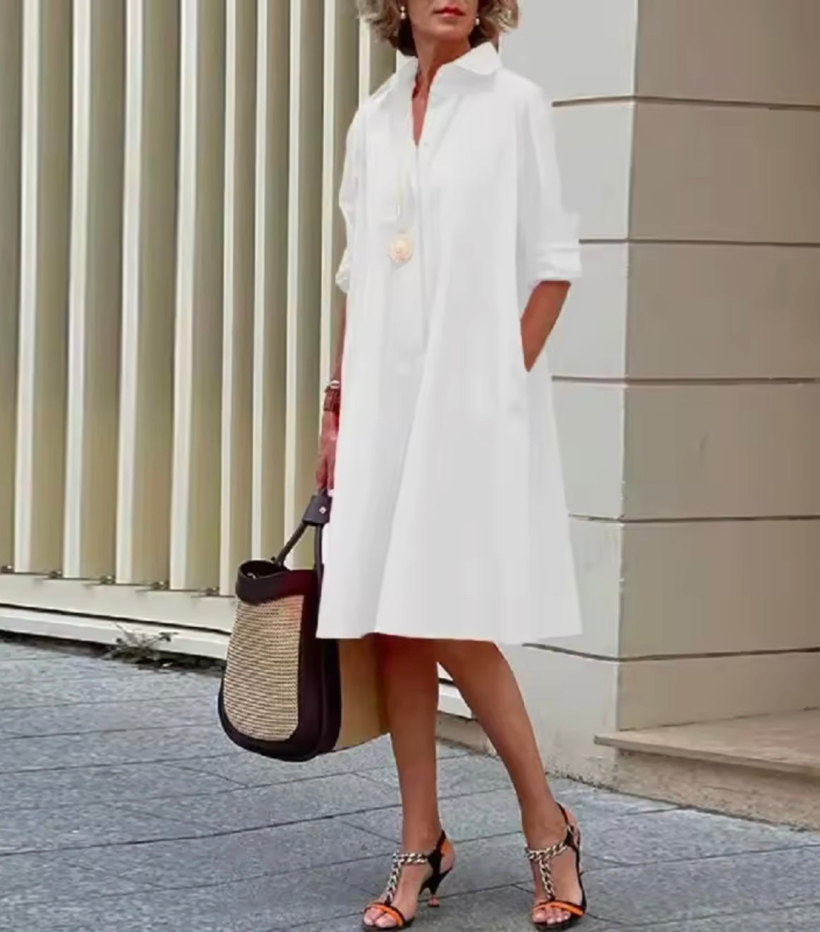 JUDY | TIMELESS SHIRT DRESS