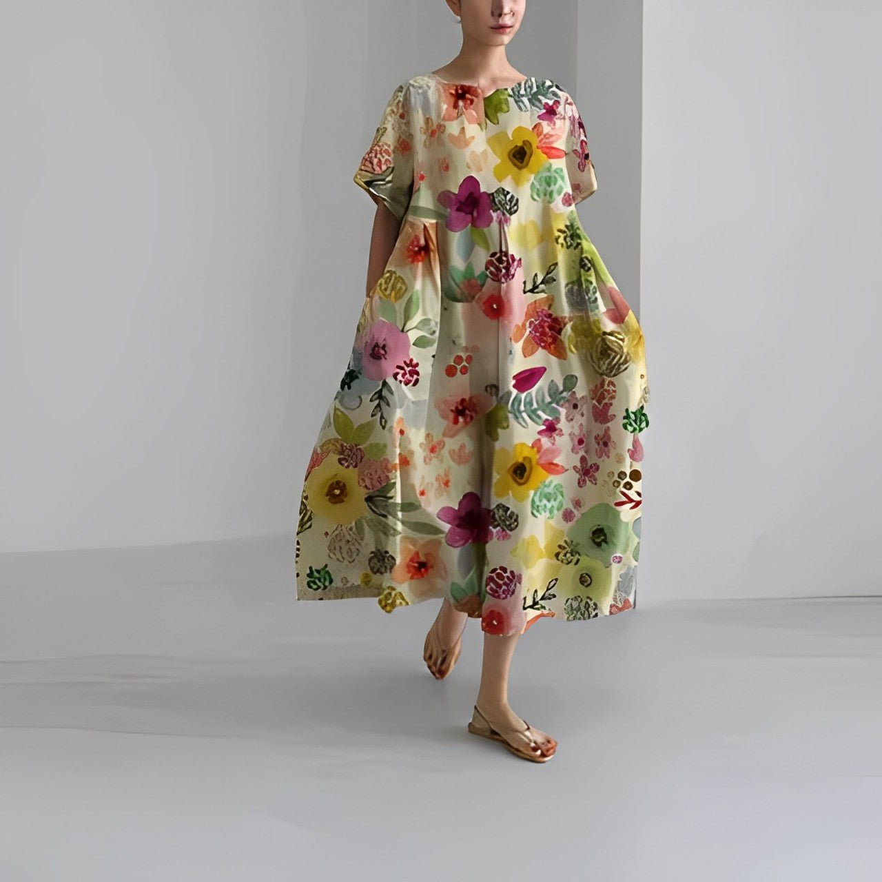 GRACY| GARDEN GODDRES DRESS