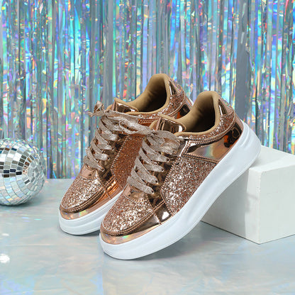 AVELYN | SHIMMER SNEAKERS