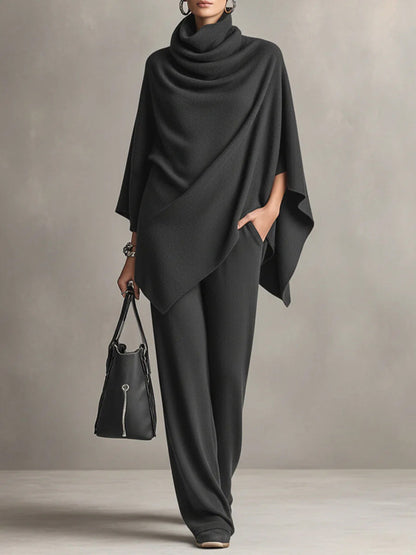 SLOANE | ELEGANT DRAPE TWO-PIECE SET