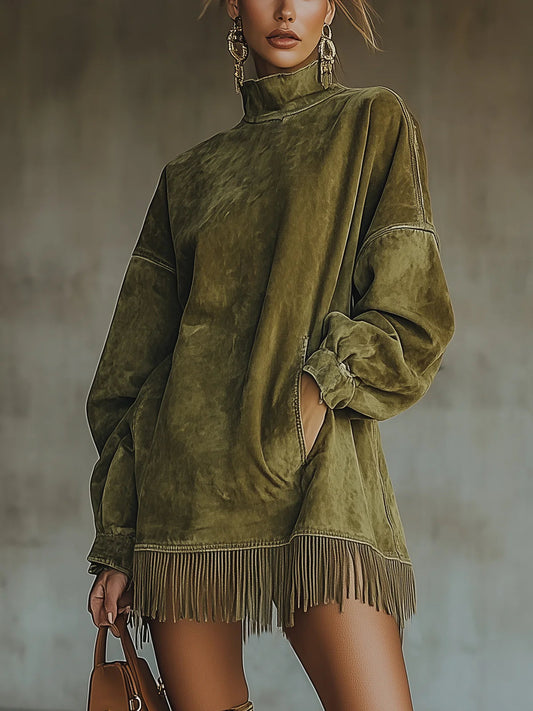 OLIVIA |FRINGE DRESS