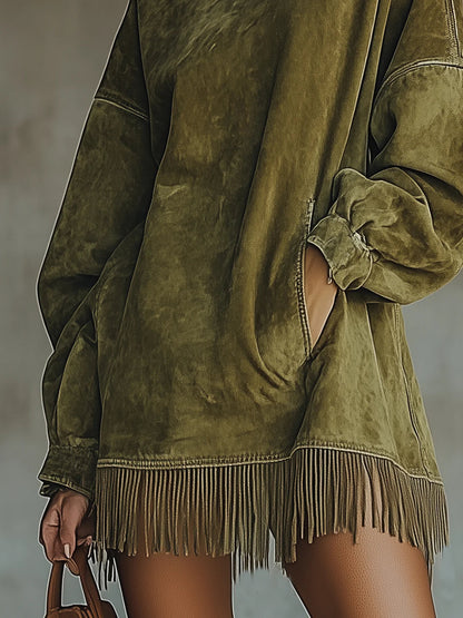 OLIVIA |FRINGE DRESS