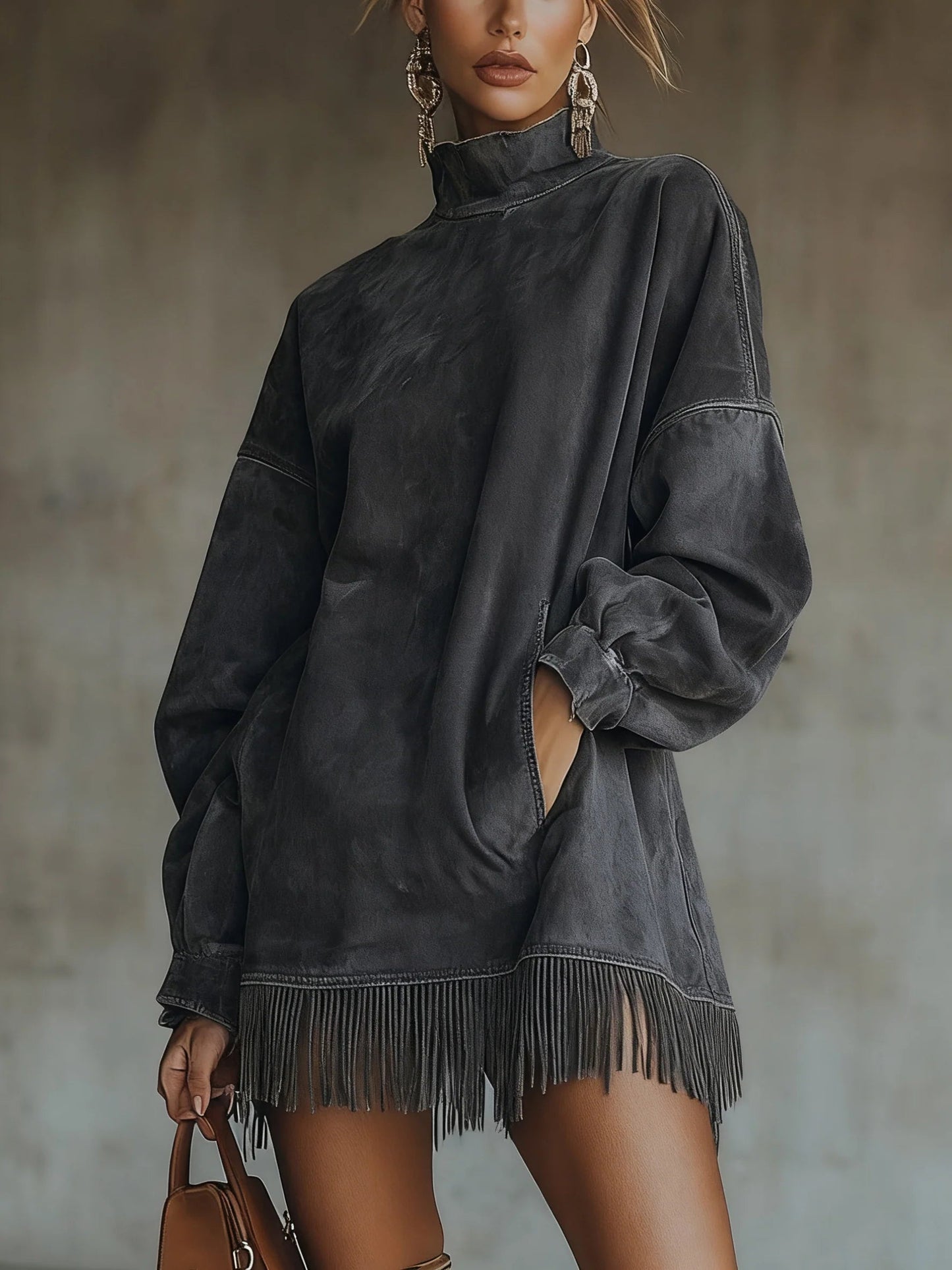 OLIVIA |FRINGE DRESS