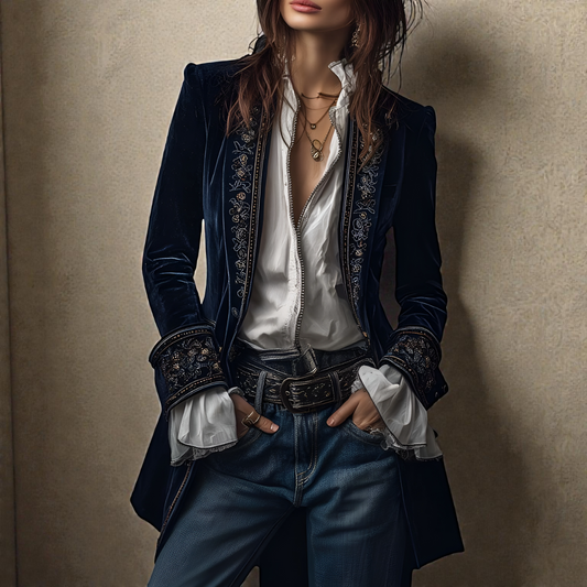 BLYTHE | ELEGANT VELVET JACKET