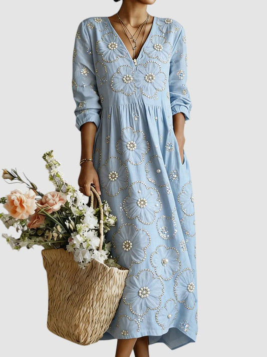 LENNY | FLORAL MIDI DRESS