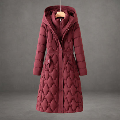 SADIE | LONGLINE HOODED DOWN COAT