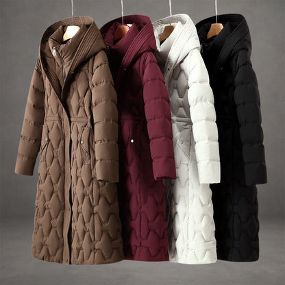SADIE | LONGLINE HOODED DOWN COAT