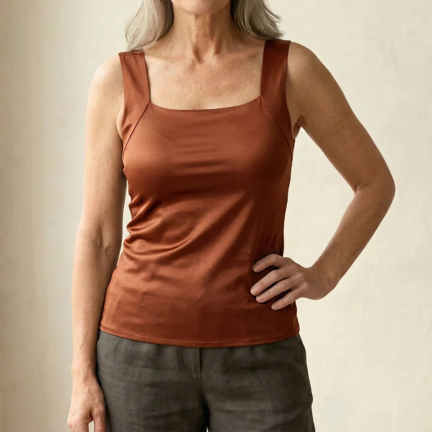 ROXANNE| BUILT IN COMFORT BRAK TANKTOP