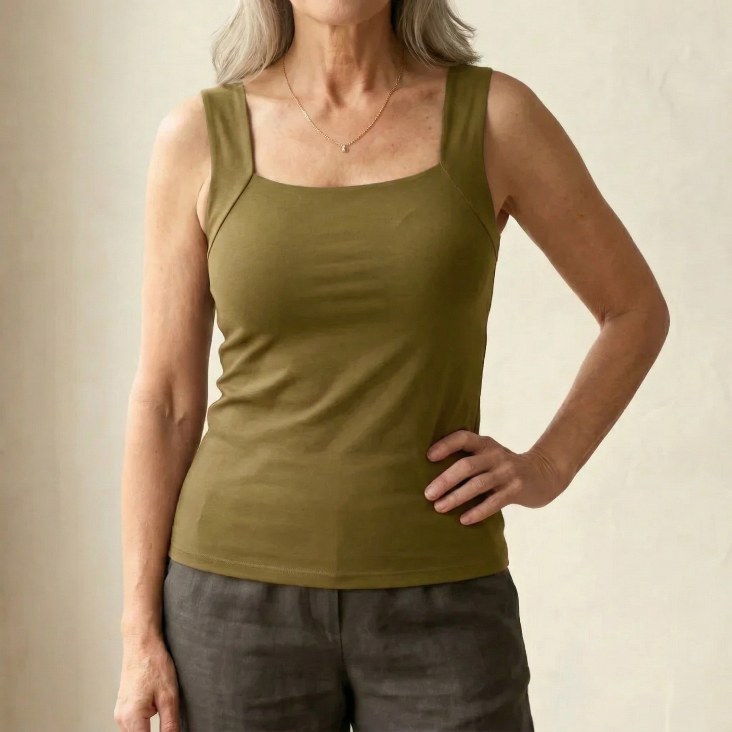 ROXANNE| BUILT IN COMFORT BRAK TANKTOP