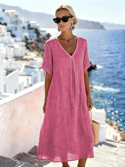 WRENLEY | RELAXED FLOWING MAXI DRESS