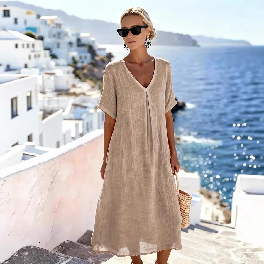 WRENLEY | RELAXED FLOWING MAXI DRESS