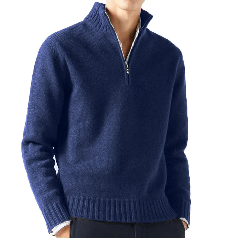 Aiden | Luxe Half-Zip Sweater