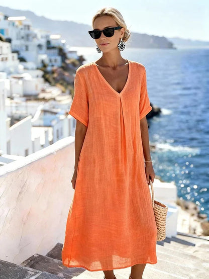 WRENLEY | RELAXED FLOWING MAXI DRESS
