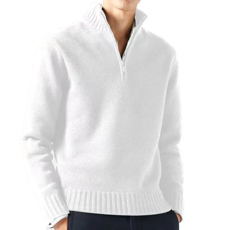 Aiden | Luxe Half-Zip Sweater