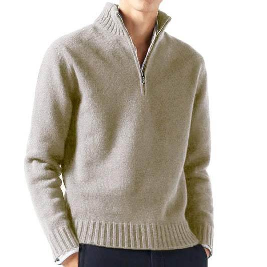 Aiden | Luxe Half-Zip Sweater