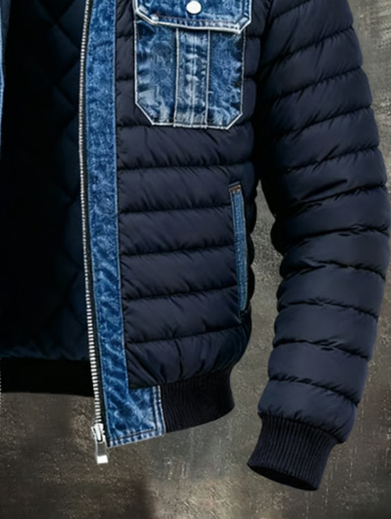 SEAN | HYBRID DENIM QUILTED JACKET
