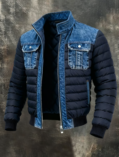 SEAN | HYBRID DENIM QUILTED JACKET