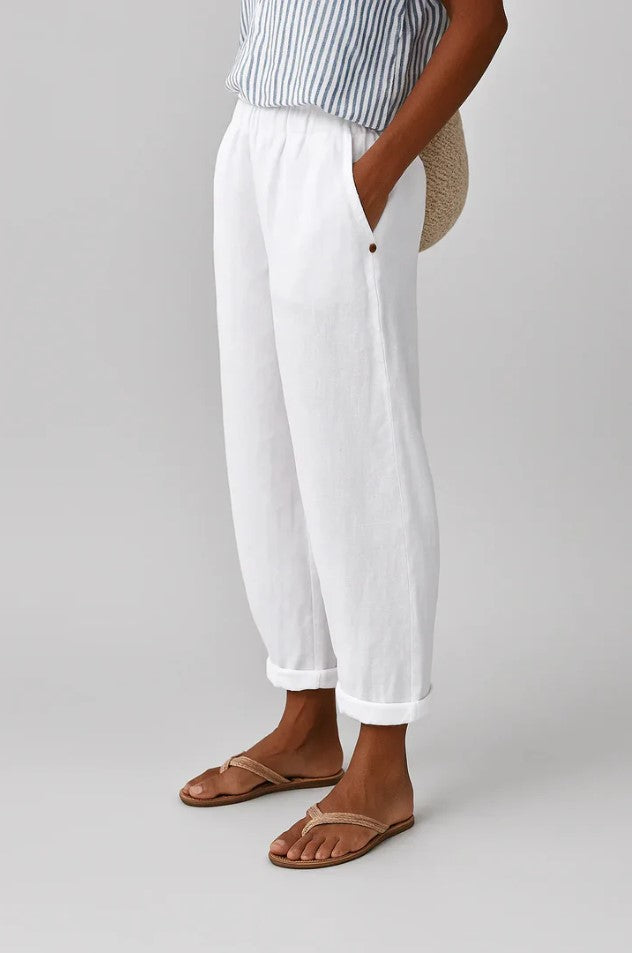 ARIANE | TIMELESS LINEN-COTTON TROUSERS