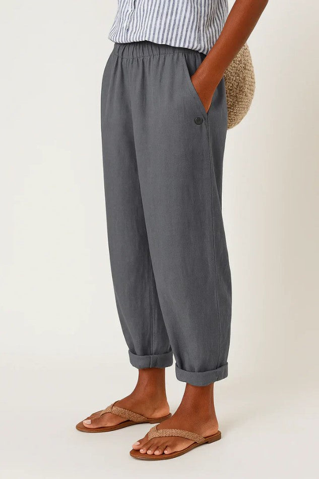 ARIANE | TIMELESS LINEN-COTTON TROUSERS