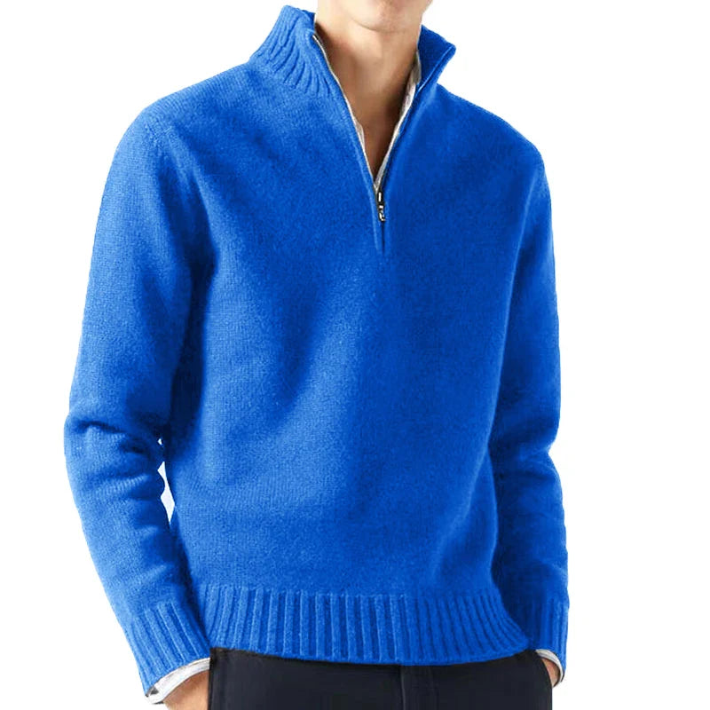 Aiden | Luxe Half-Zip Sweater