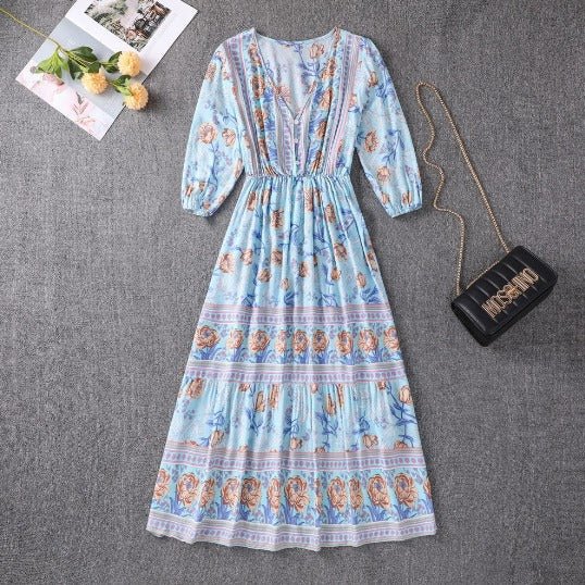 AUDREY | SEASIDE BOHO DRESS
