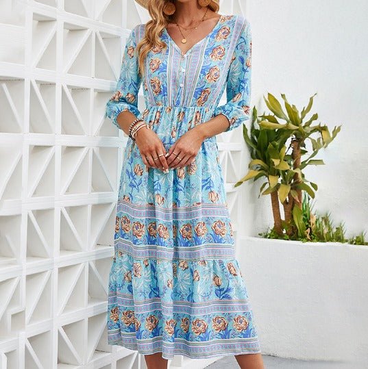 AUDREY | SEASIDE BOHO DRESS