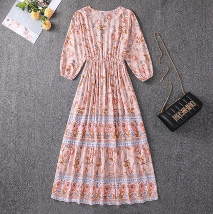 AUDREY | SEASIDE BOHO DRESS