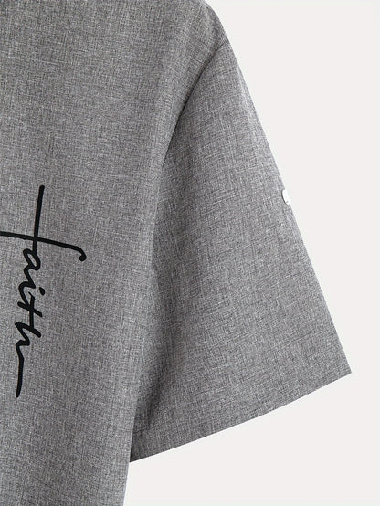 CALEB | STYLISH SHIRT WITH A STAND-UP COLLAR