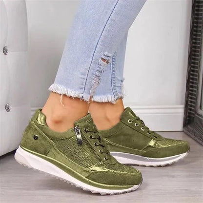 GEORGIA | ZIP-UP ORTHOPEDIC SNEAKERS
