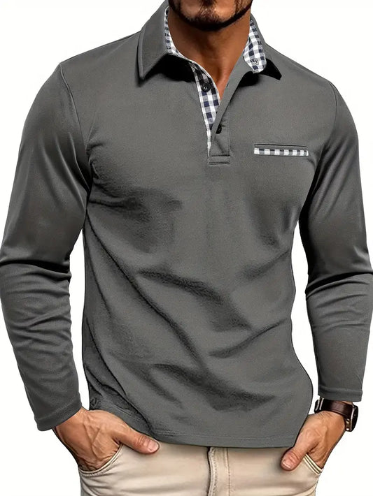 Timothy | Long-Sleeve Polo Shirt