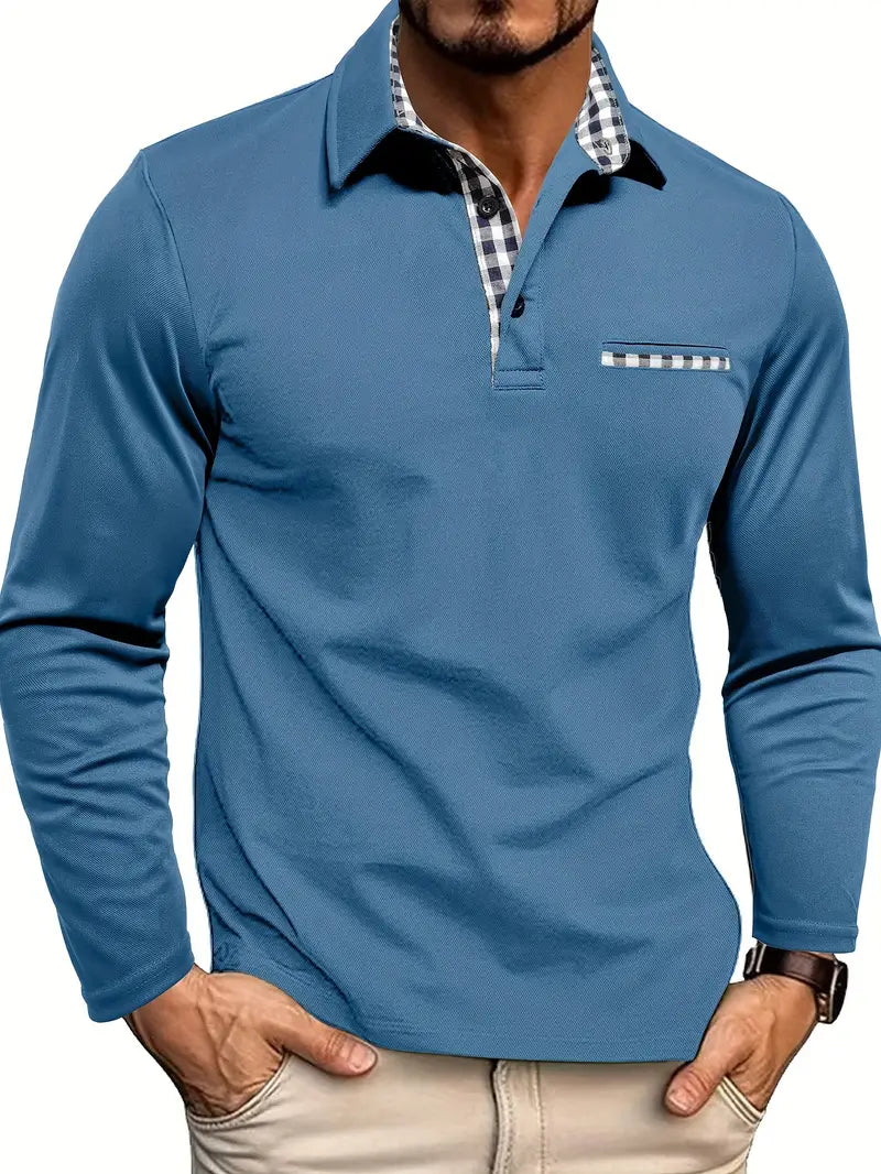 Timothy | Long-Sleeve Polo Shirt