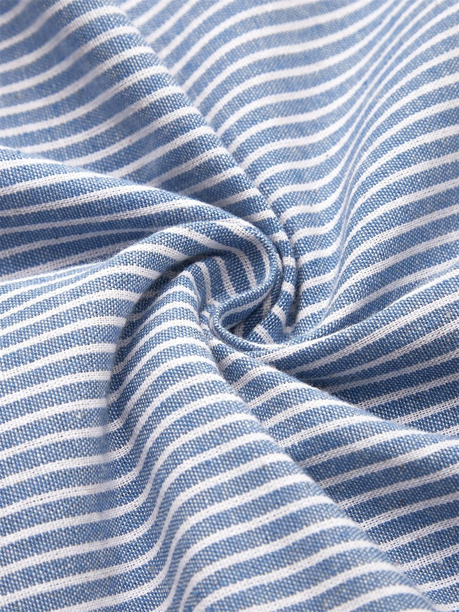 EDINA | STRIPEDCMIDI DRESS – EFFORTLESS COMFORT, EVERYDAY CONFIDENCE