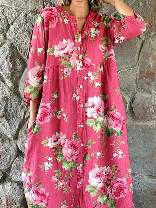 BIBI | ART FLORAL DRESS