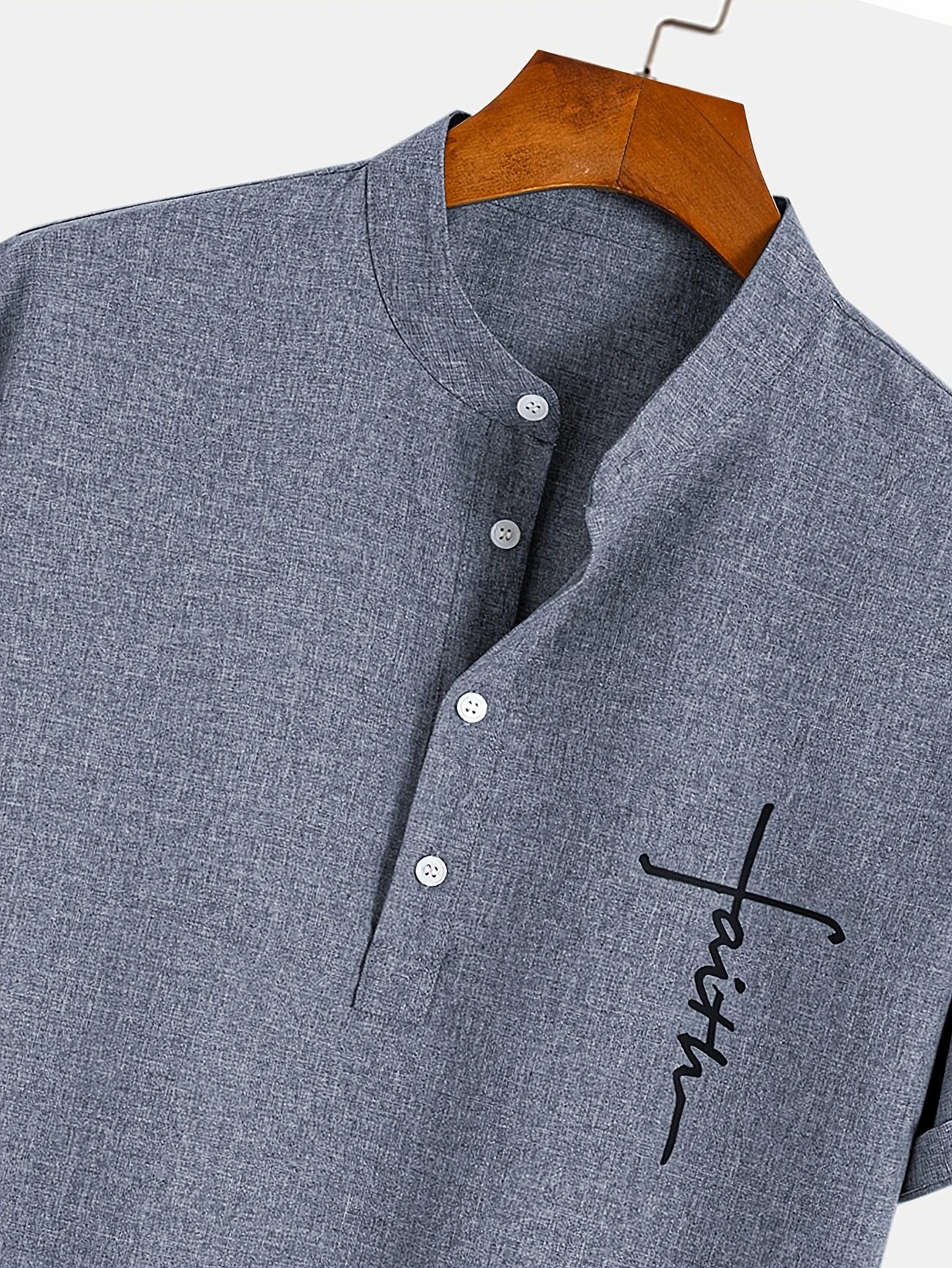 CALEB | STYLISH SHIRT WITH A STAND-UP COLLAR