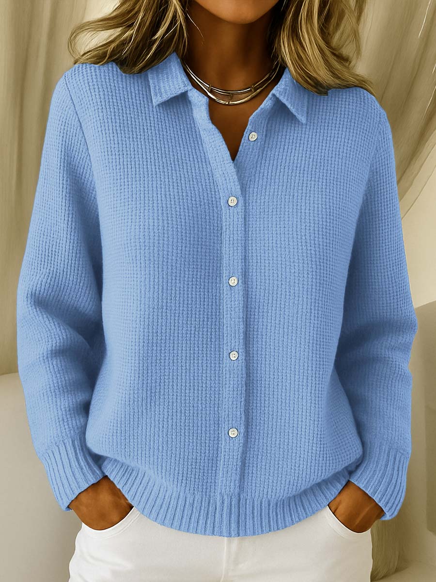 ROBIN |ELEGANT WOMEN'S KNITTED BLOUSE – SOFT, STYLISH, AND VERSATILE