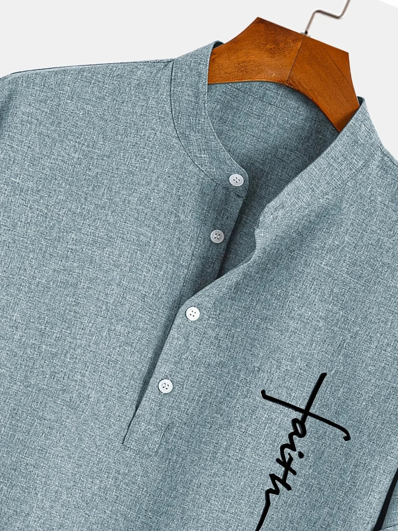 CALEB | STYLISH SHIRT WITH A STAND-UP COLLAR