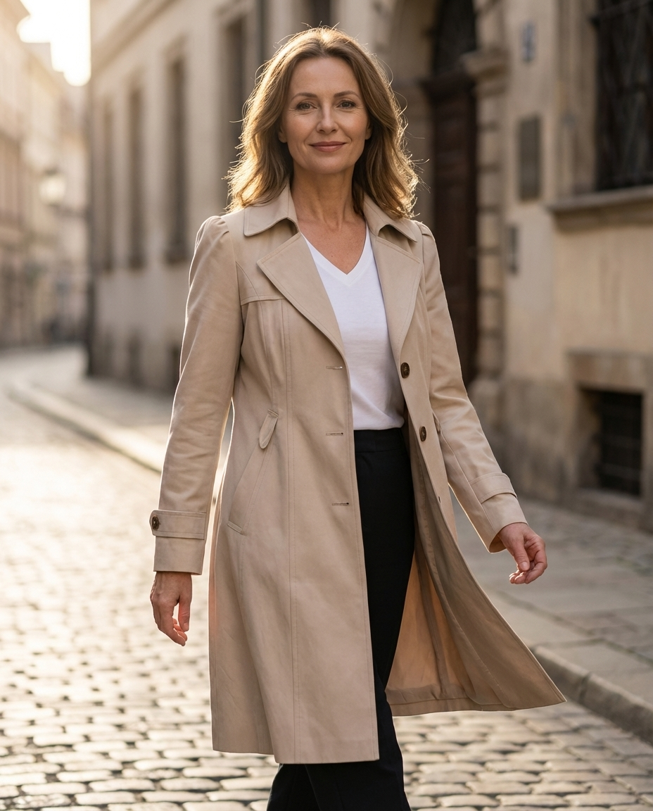 SELLY | ELEGANT VINTAGE SUMMER COAT