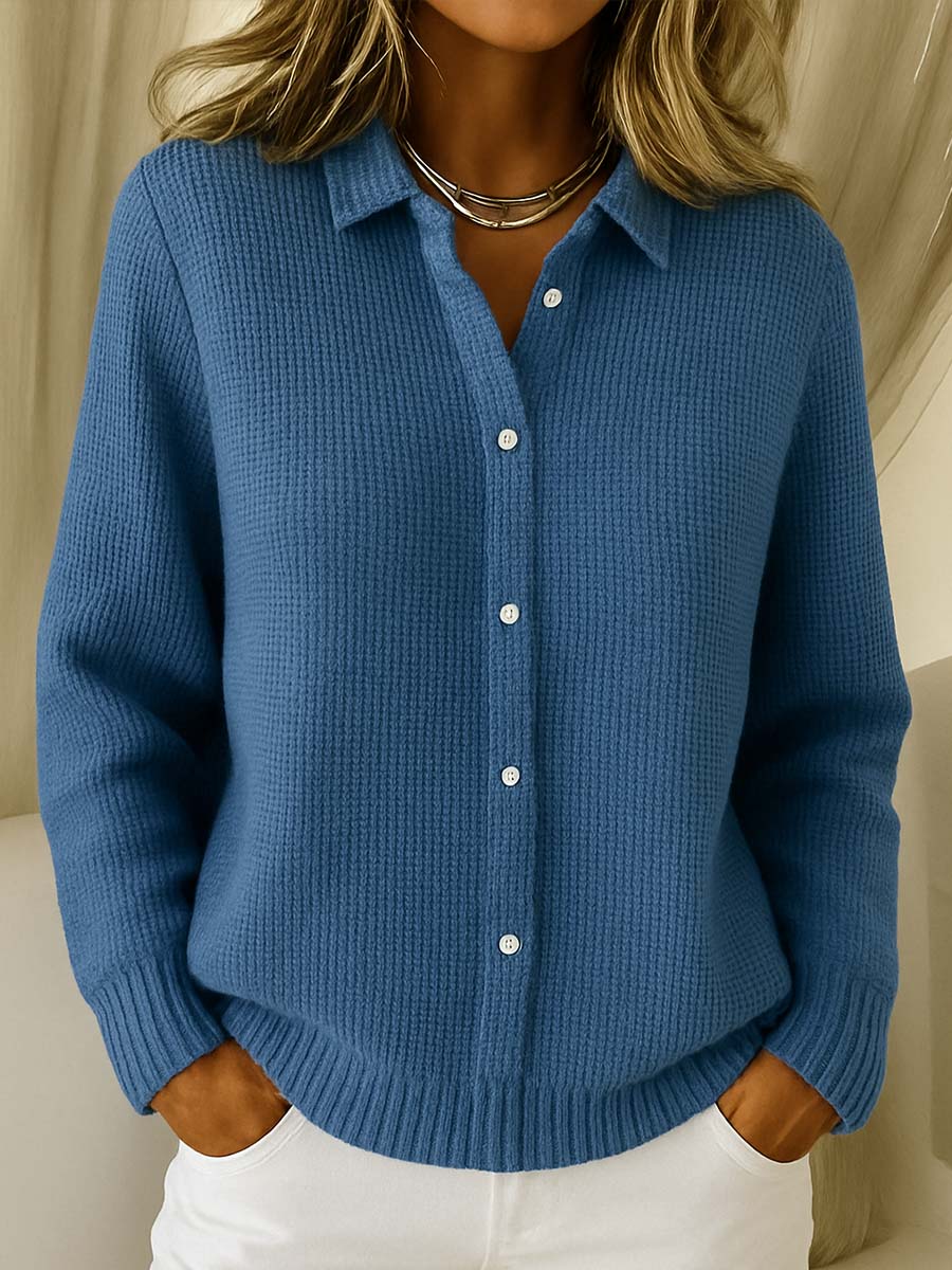 ROBIN |ELEGANT WOMEN'S KNITTED BLOUSE – SOFT, STYLISH, AND VERSATILE