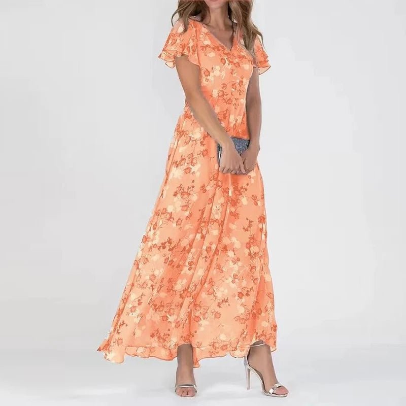 HANNAH | GLAMOROUS TUMMY COVERING DRESS