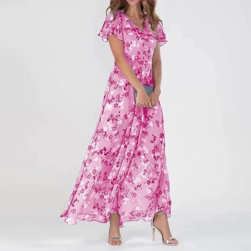 HANNAH | GLAMOROUS TUMMY COVERING DRESS