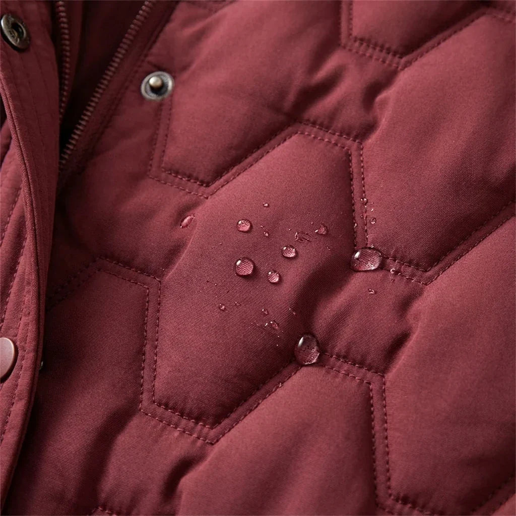 SADIE | LONGLINE HOODED DOWN COAT