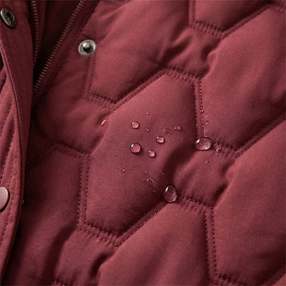 SADIE | LONGLINE HOODED DOWN COAT