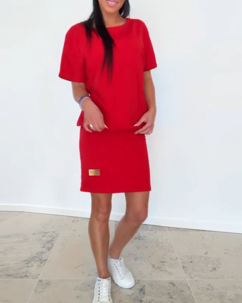 CHARMINE | COMFORTABLE STRETCH DRESS