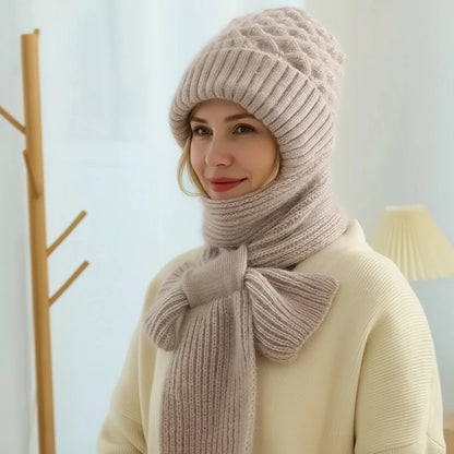 EMILY | FLEECE-LINED WINDPROOF HAT & SCARF