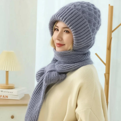 EMILY | FLEECE-LINED WINDPROOF HAT & SCARF