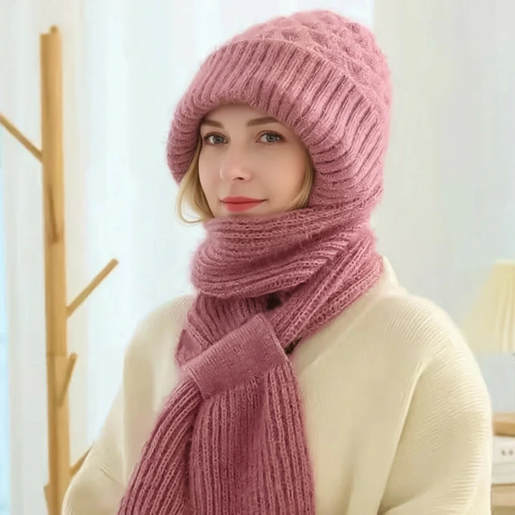EMILY | FLEECE-LINED WINDPROOF HAT & SCARF