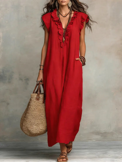 CAMELIA | LONG BOHEMIAN DRESS